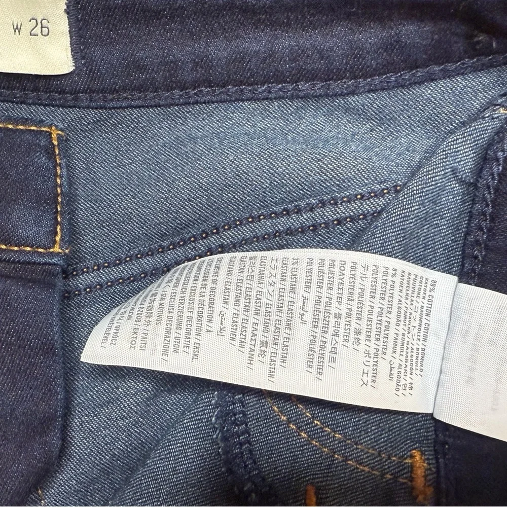 Abercrombie & Fitch High Rise Super Skinny Jeans Dark Wash Size 2 NWT Stretch